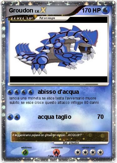 Pokemon Groudon