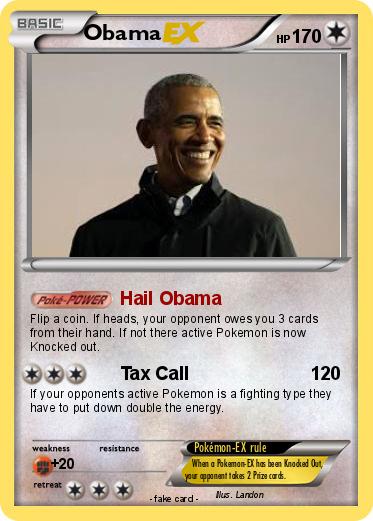 Pokemon Obama