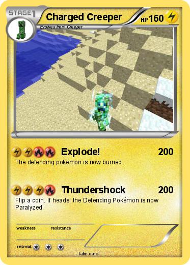 Pokemon Charged Creeper