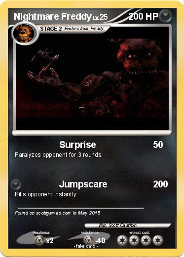 Pokemon Nightmare Freddy