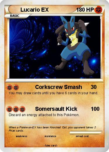Pokemon Lucario EX