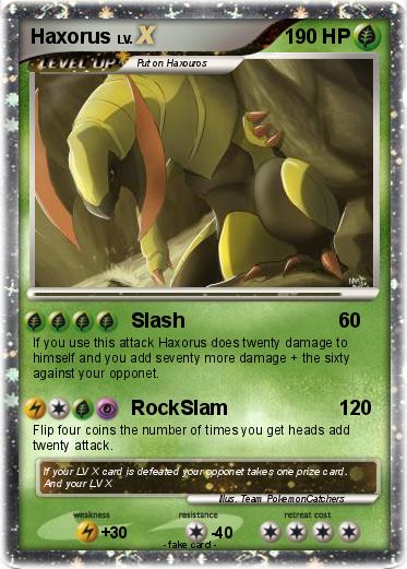 Pokemon Haxorus