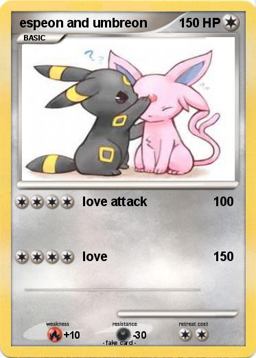 Pokemon espeon and umbreon