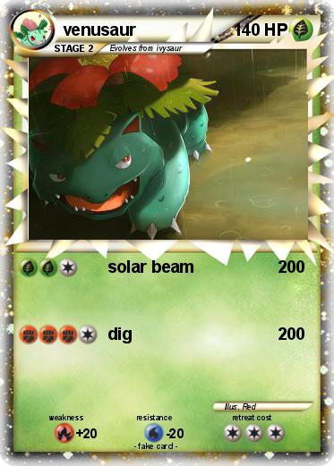 Pokemon venusaur