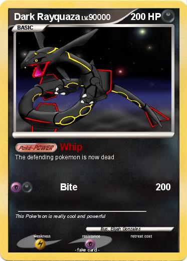 Pokemon Dark Rayquaza