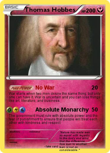 Pokemon Thomas Hobbes