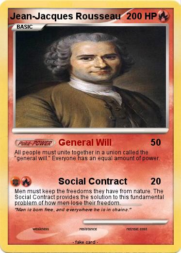 Pokemon Jean-Jacques Rousseau
