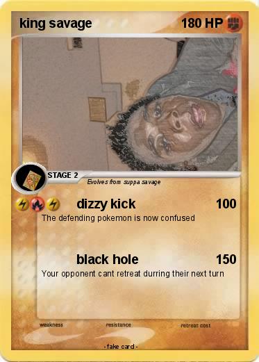 Pokemon king savage