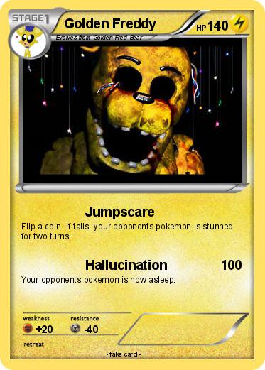 Pokemon Golden Freddy