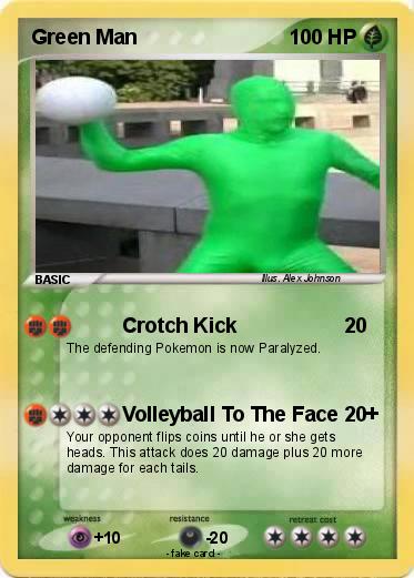 Pokemon Green Man