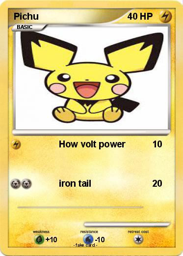 Pokemon Pichu