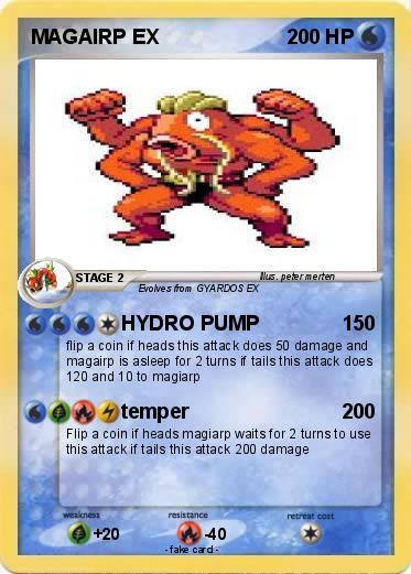 Pokemon MAGAIRP EX