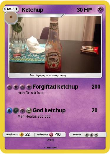 Pokemon Ketchup