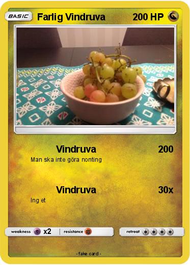 Pokemon Farlig Vindruva