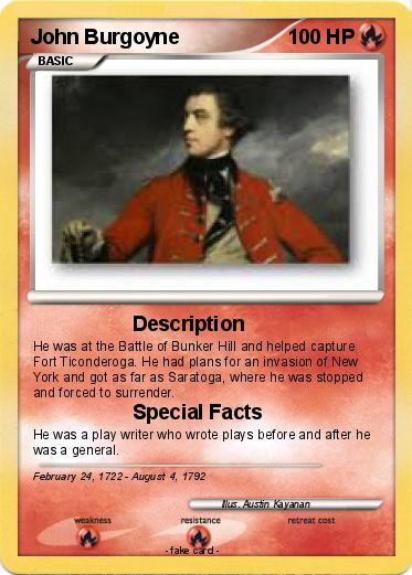 Pokemon John Burgoyne