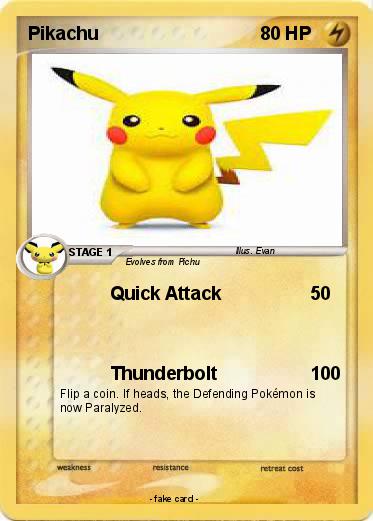 Pokemon Pikachu