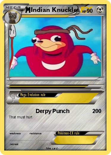 Pokemon Indian Knuckles