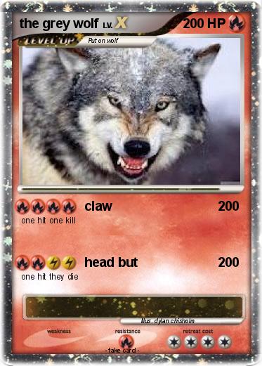Pokemon the grey wolf