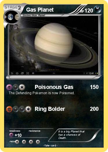 Pokemon Gas Planet