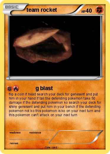 Pokemon team rocket
