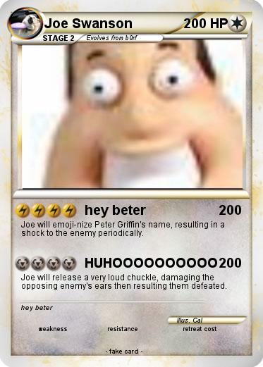 Pokemon Joe Swanson