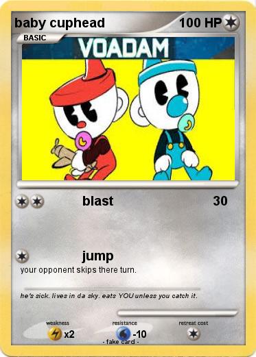 Pokemon baby cuphead