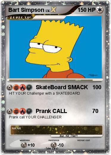 Pokemon Bart Simpson
