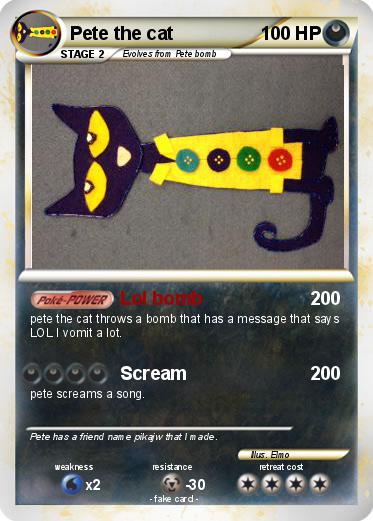 Pokemon Pete the cat