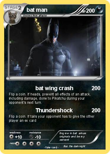 Pokemon bat man
