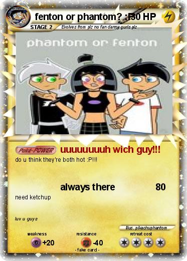 Pokemon fenton or phantom? :P