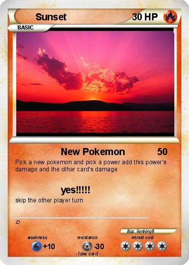 Pokemon Sunset