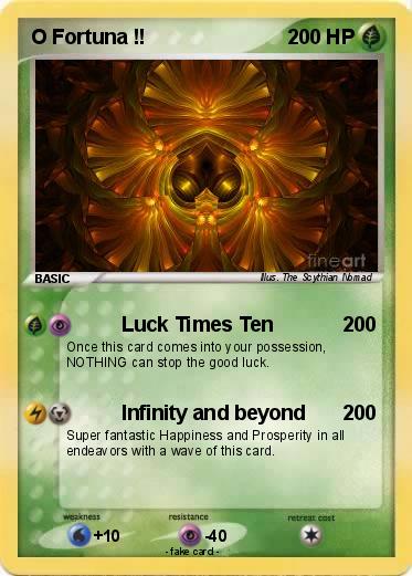 Pokemon O Fortuna !!