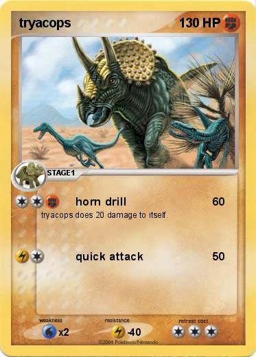Pokemon tryacops