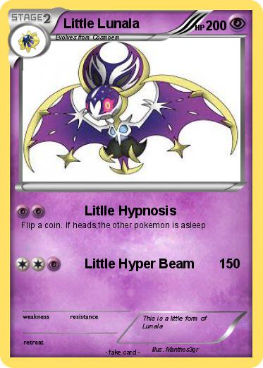 Pokemon Little Lunala