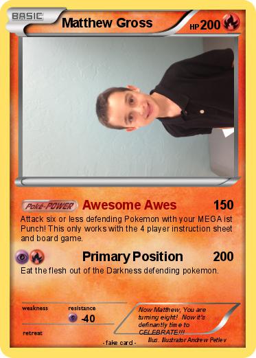 Pokemon Matthew Gross