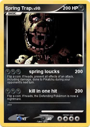 Pokemon Spring Trap