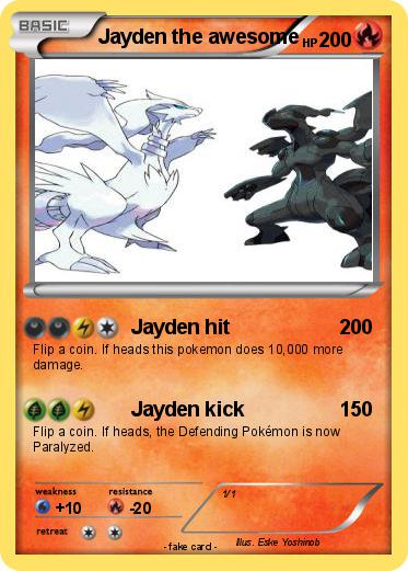 Pokemon Jayden the awesome