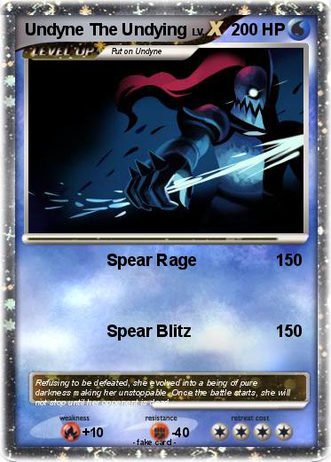 Pokemon Undyne The Undying
