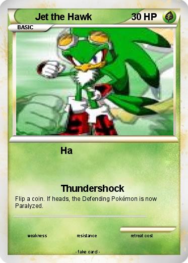 Pokemon Jet the Hawk