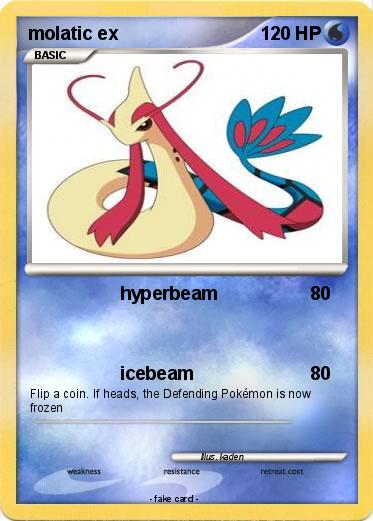 Pokemon molatic ex