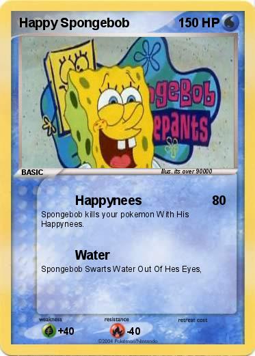 Pokemon Happy Spongebob