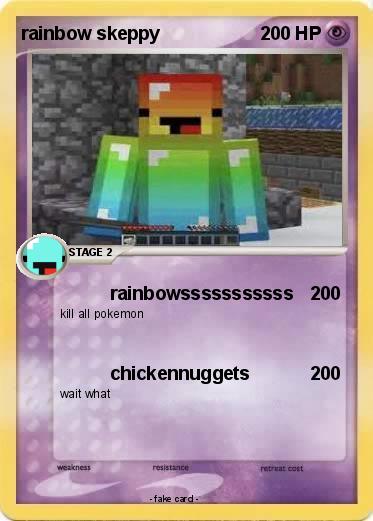 Pokemon rainbow skeppy