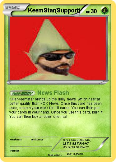 Pokemon KeemStar(Support)