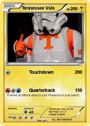 Pokemon Tennessee Vols