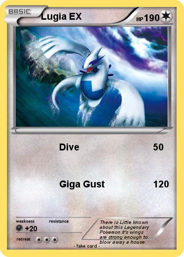 Pokemon Lugia EX