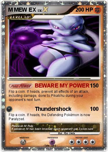 Pokemon M MEW EX