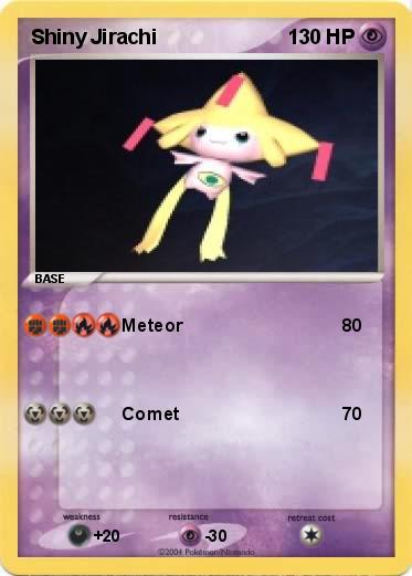 Pokemon Shiny Jirachi