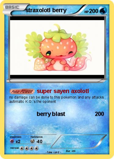 Pokemon straxolotl berry