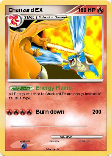 Pokemon Charizard EX