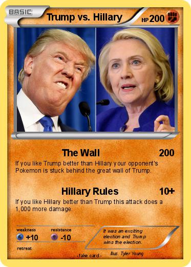 Pokemon Trump vs. Hillary